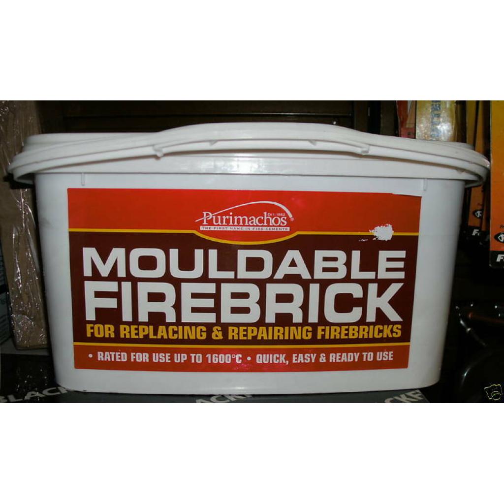 NEW Mouldable Firebrick Make any size Fire Brick Cement