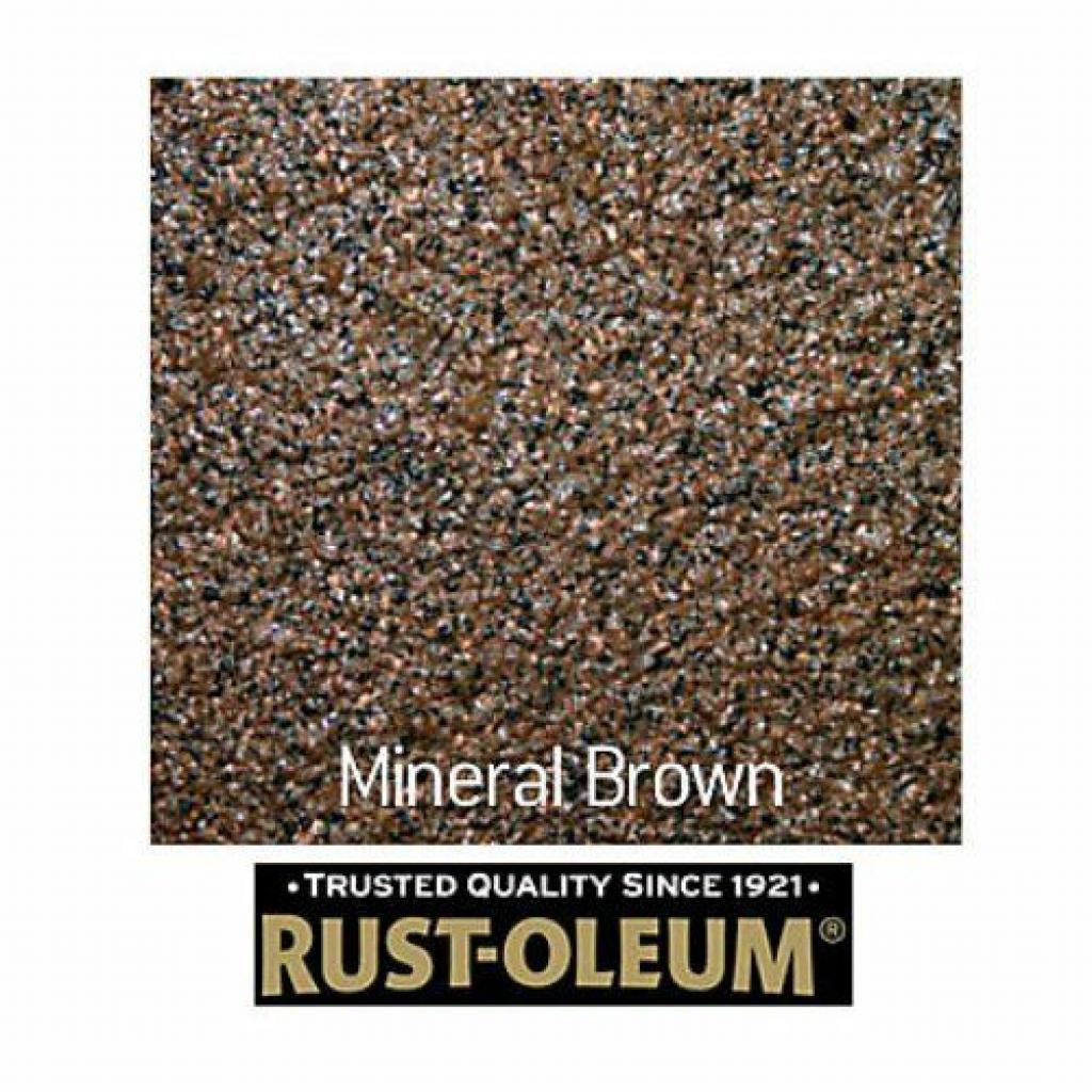 STONE EFFECT MINERAL BROWN RUSTOLEUM Spray texture & feel Paint