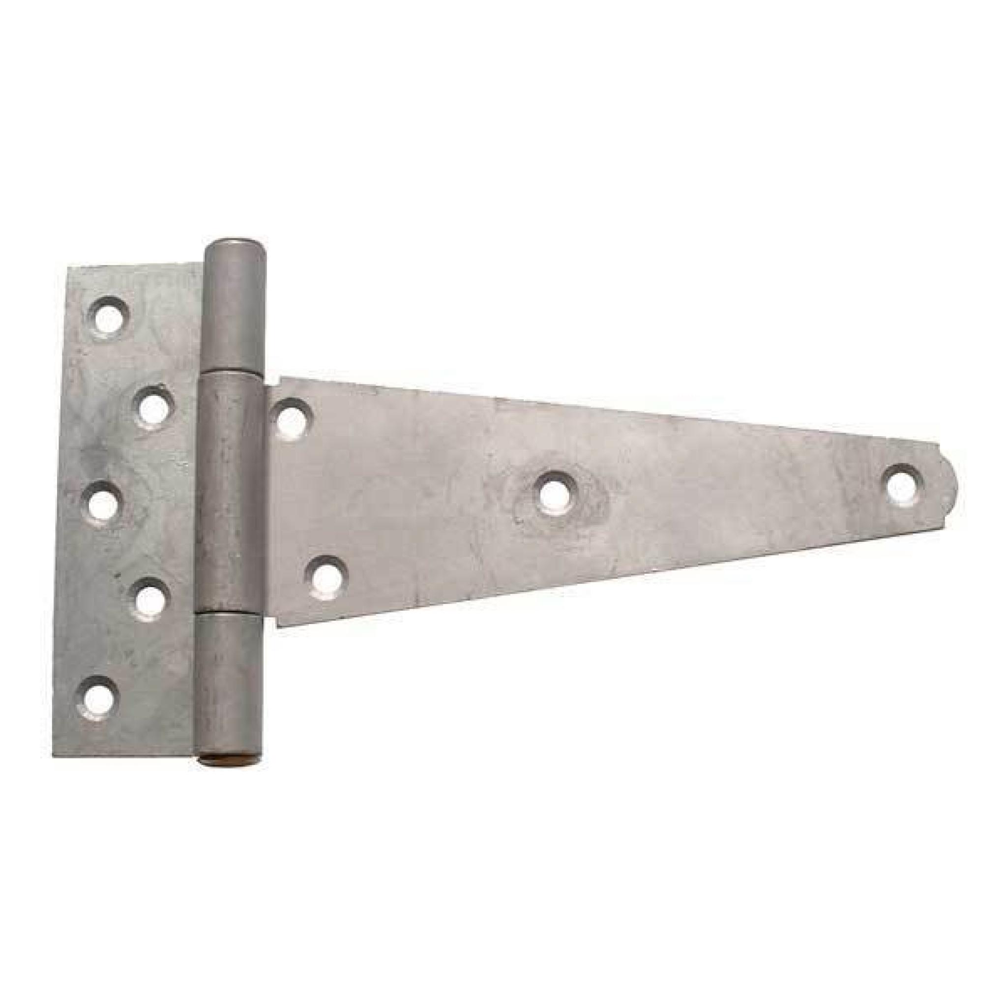 3 Pairs Of 14 Inch T Tee Door / Gate / Shed Strap Hinges Steel...