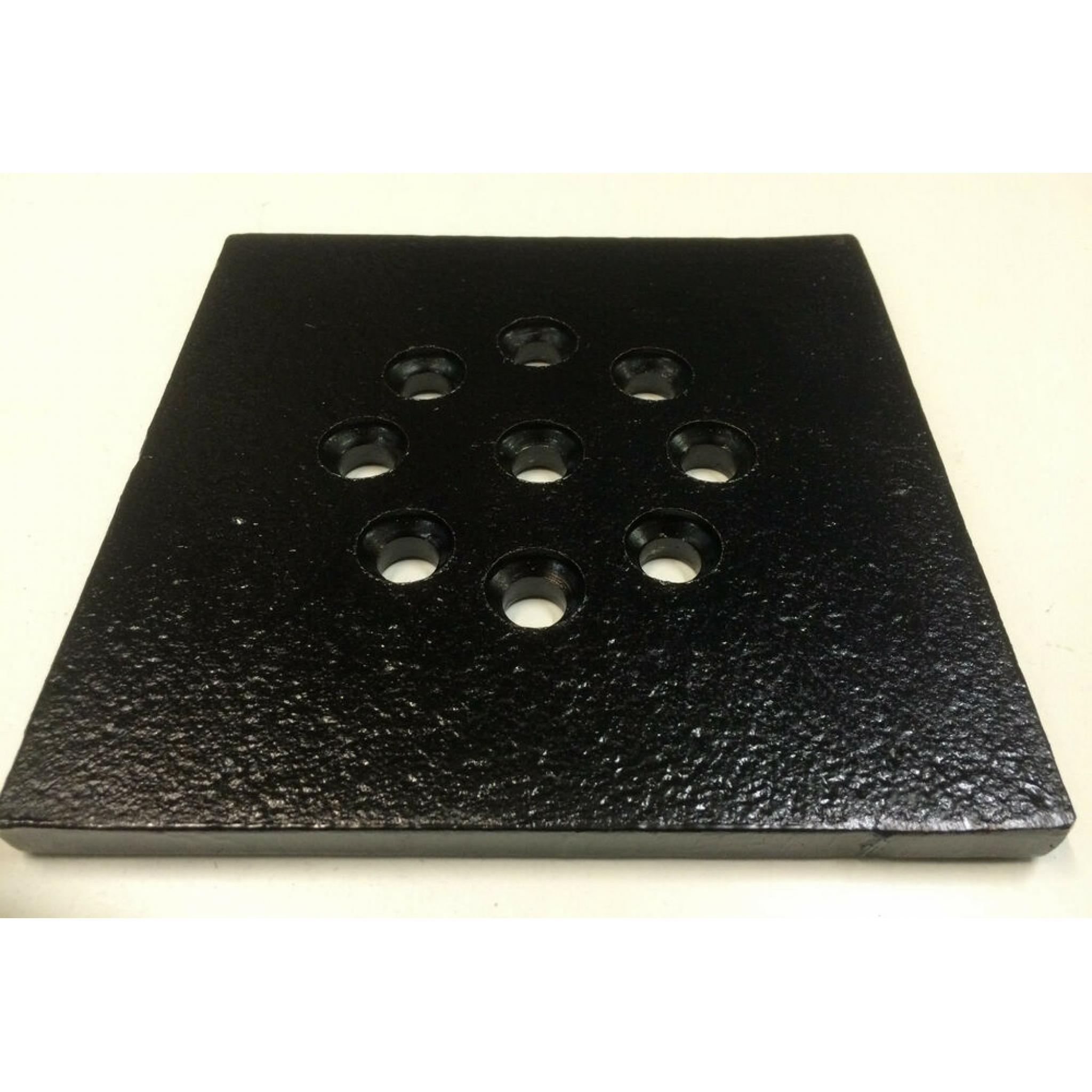 HEAVY DUTY SOLID STEEL Square & Round Gully Grid Driveway Drain Cover