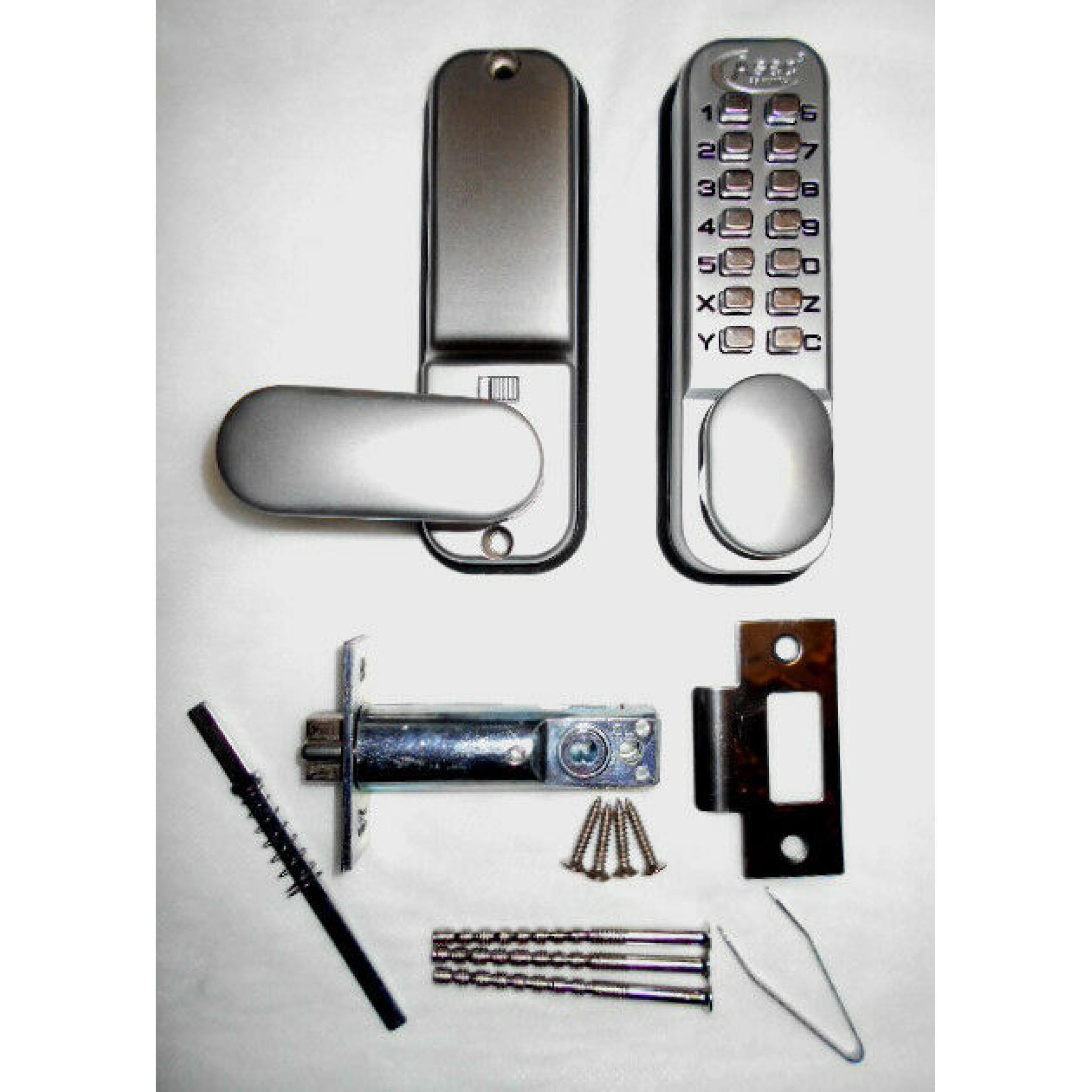 ASEC Push Button Mechanical Digital Combination Door Lock Key Pad Code