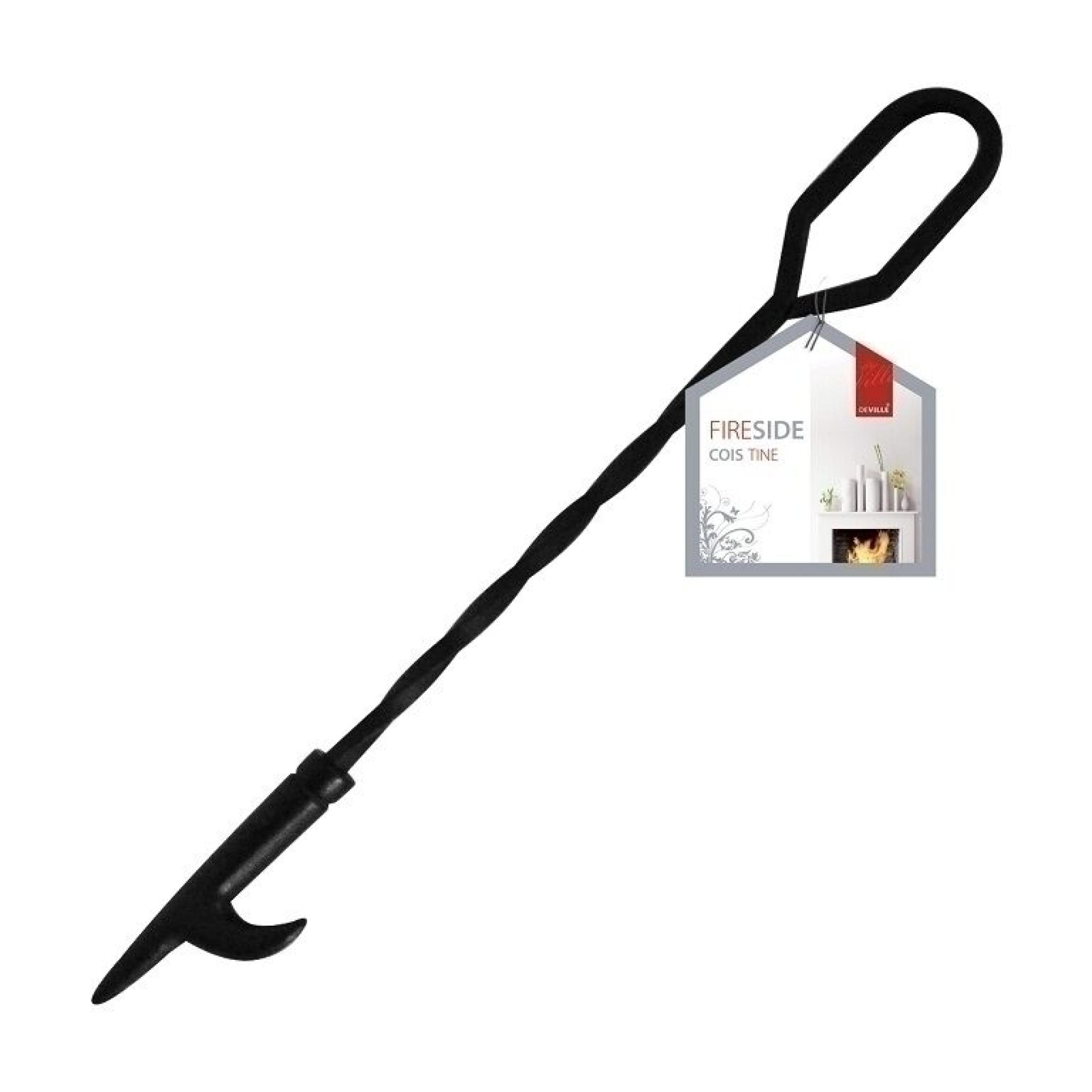 Quality 18" Dev Spare Poker Loop Top Coal Logs Solid Fuel Fire