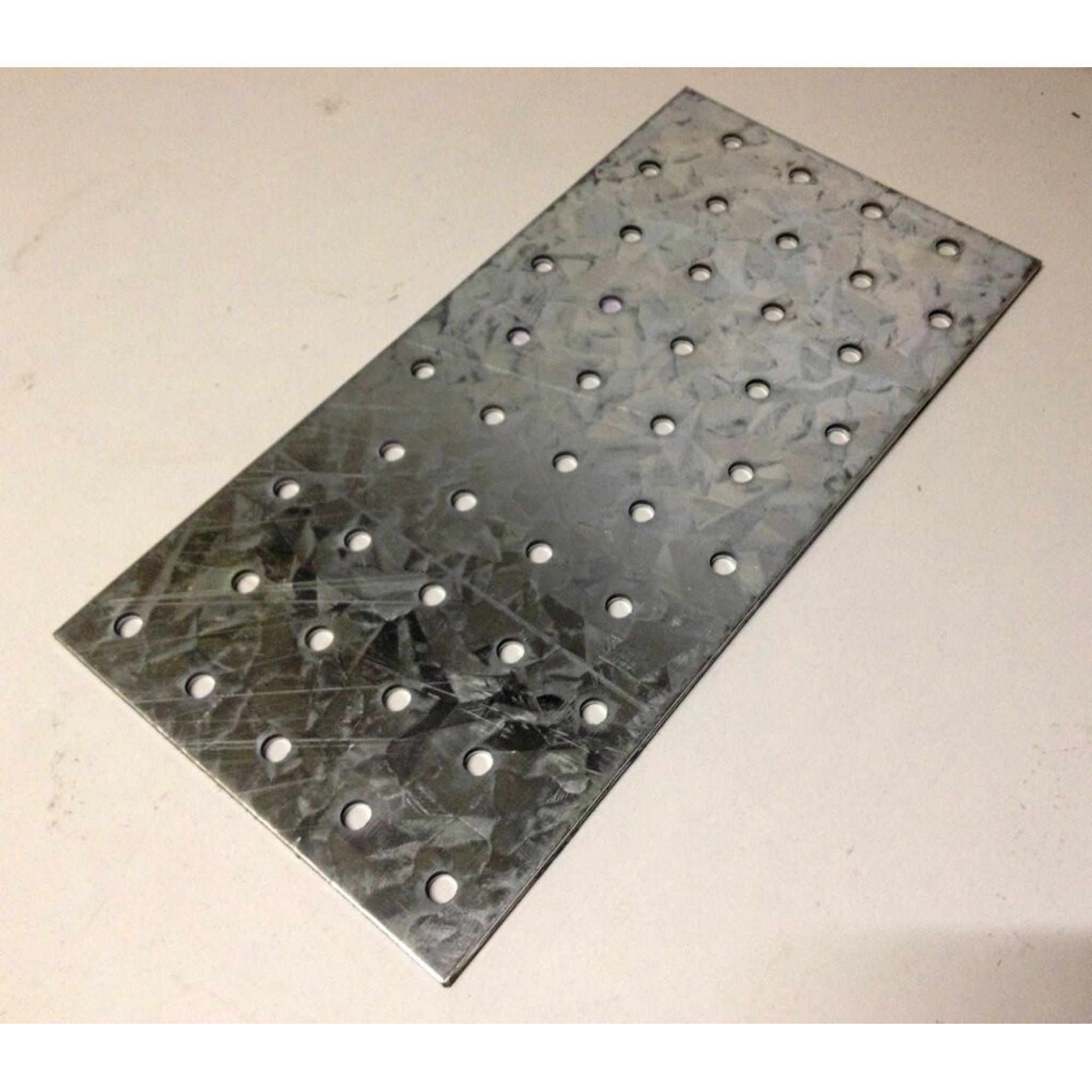 !!NEW!! 20cmx10cm HEAVY DUTY Galvanised Steel Flat Mending Plate