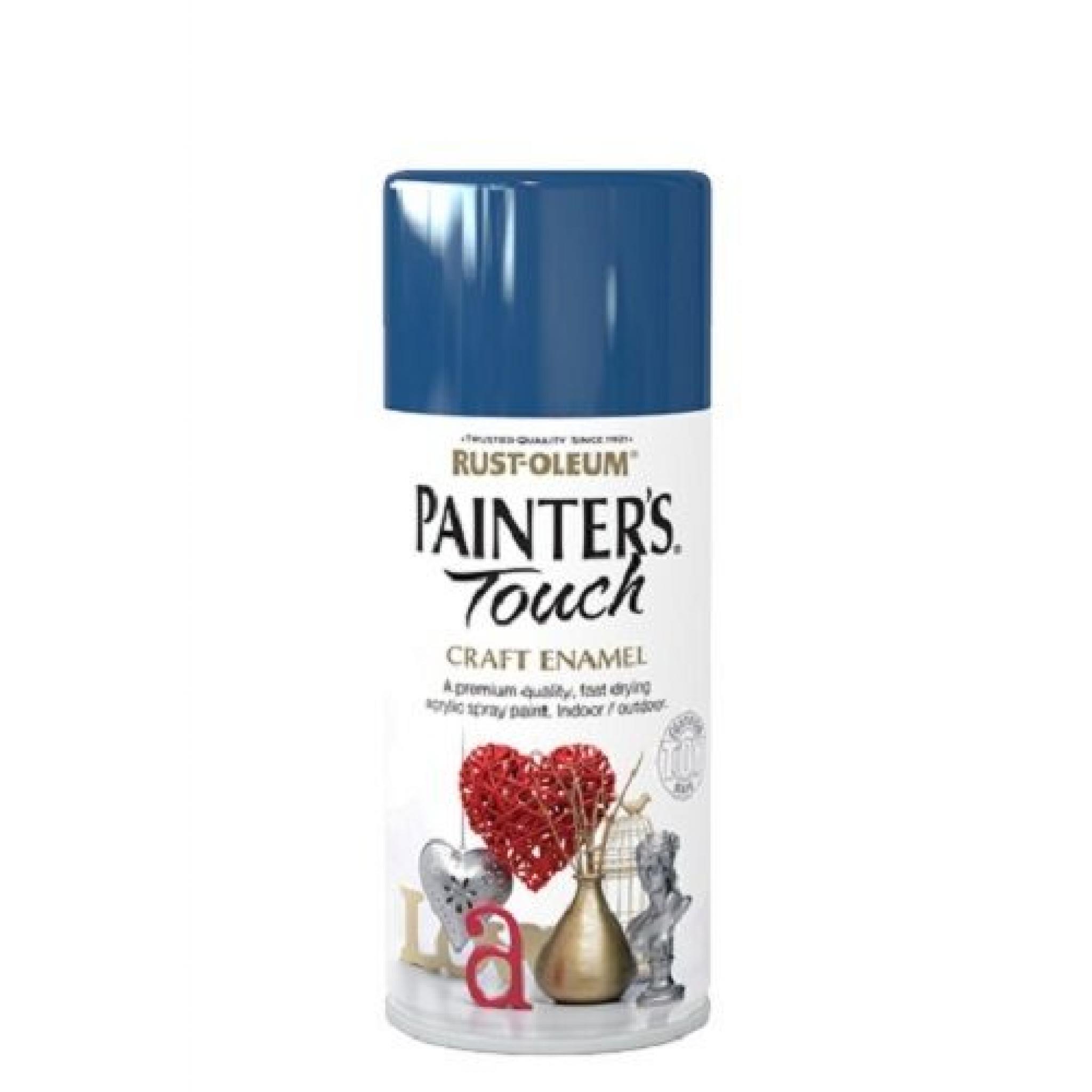 OCEAN BLUE Rustoleum Fast Dry Enamel Spray Paint Aerosol 150ml