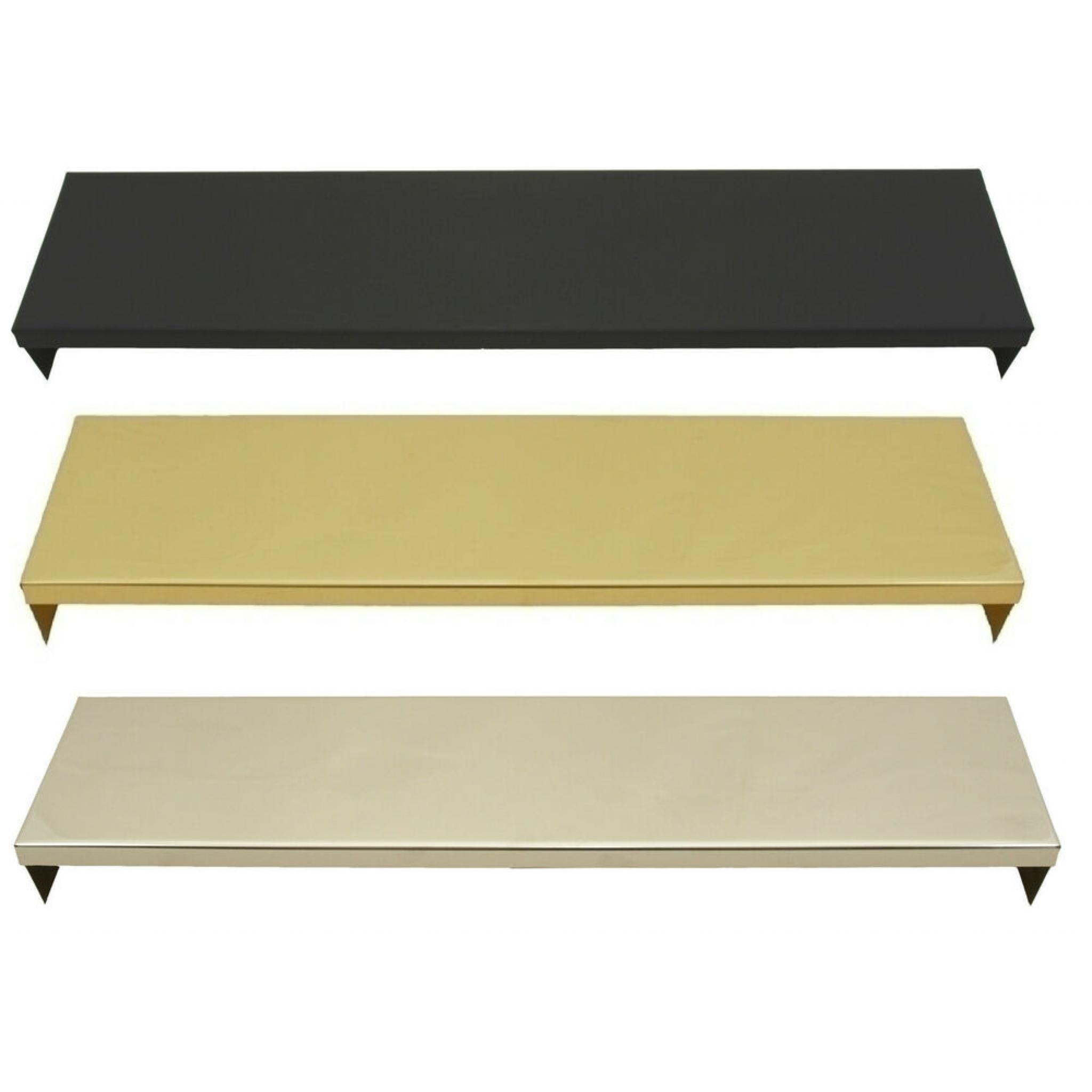 16 18 Inch Smoke Canopy Brass Black Stainless Steel Hood Guard