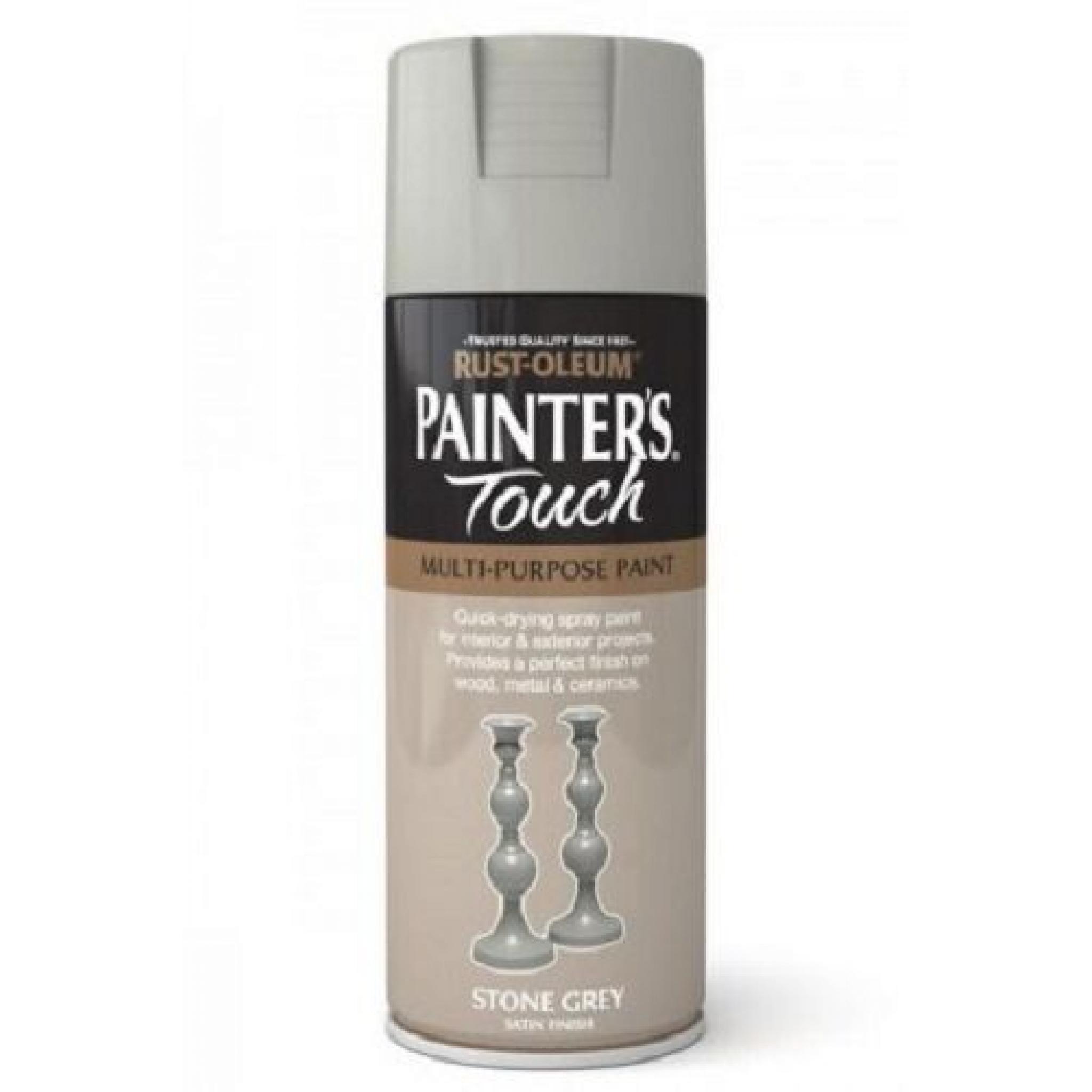 Rustoleum 400ml Multi Purpose Colour Spray Can Paint Aerosol Satin