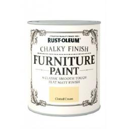 Rust-Oleum Shabby Chic Rustic Chalk Chalky Furniture Paint 125ml Vintage Paints