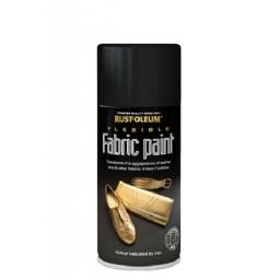FLEXIBLE FABRIC PAINT BLACK RUST-OLEUM Toy Safe Vinyl Spray Paint Aerosol 150ml