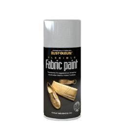 FLEXIBLE FABRIC PAINT SILVER RUST-OLEUM Toy Safe Vinyl Spray Paint Aerosol 150ml