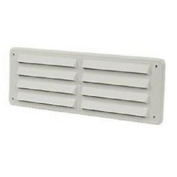 !!NEW!! 3.5"x9.5" Louvre Hit & Miss Air Vent Ventilator Cover White