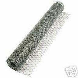 Chicken Wire Mesh Quality Galvanised ALL SIZES 5m / 10m