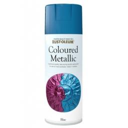 ELEGANT METALLIC BLUE RUST-OLEUM Fast Dry Spray Paint Aerosol 400ml