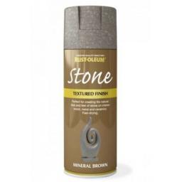 STONE EFFECT MINERAL BROWN RUST-OLEUM Spray texture & feel Paint Aerosol 400ml