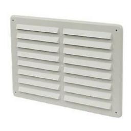 !!NEW!! 6.5"x9.5" Louvre Hit & Miss Air Vent Ventilator Cover White