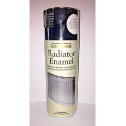RADIATOR ENAMEL CHROME METALLIC RUST-OLEUM Fast Dry Spray Paint Aerosol 400ml