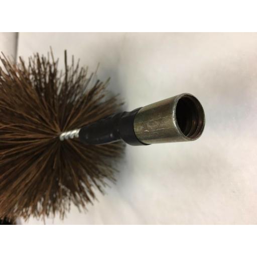 6" inch x 30ft Long Flue Brush Chimney Soot Cleaning Sweeping Set Drain