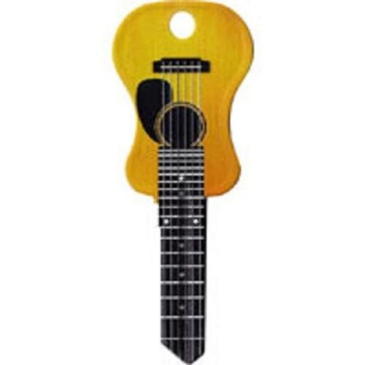 Acoustic Guitar Rockin' Keys Blank Key fits Yale 1A/U5D