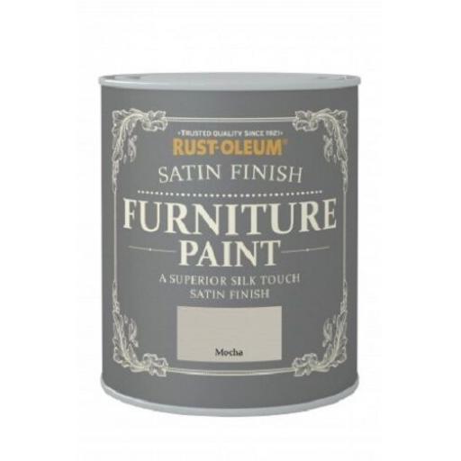 Rustoleum Satin Finish Furniture Paint 125ml silk touch Shabby Chic