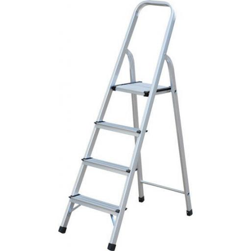 NEW QUALITY Aluminium Step Ladders Heavy Duty 2 3 4 5 6 7 8 Tread Steps ...