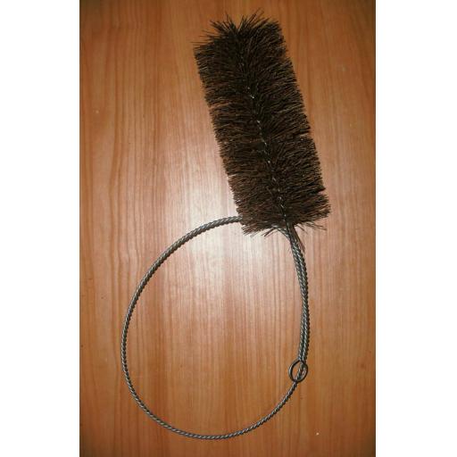 4" inch Wide 4 Foot Flue Brush Chimney Soot Cleaning Sweeping Coal Fire Sweep