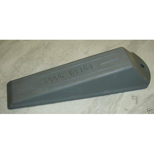 Superior Quality Grey Rubber Door Wedge Stop Only £1.20