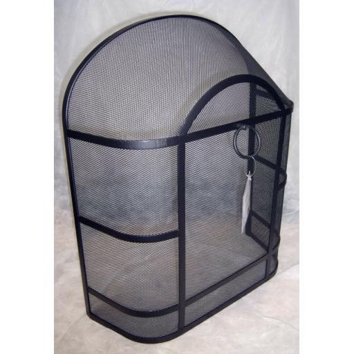 !NEW! X-LARGE Deville Heavy Duty Round Top 28"x24" Fire Screen Spark Guard Dome