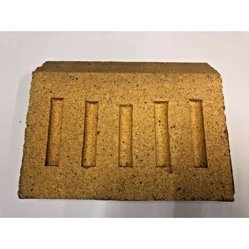 9" inch Fire Brick BACK for Coal Solid Fuel Open Fires 9" wide x 6" high Pizza